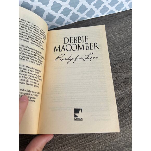 Ready for Love by Debbie Macomber Paperback Book Pre-Loved - Picture 4 of 5